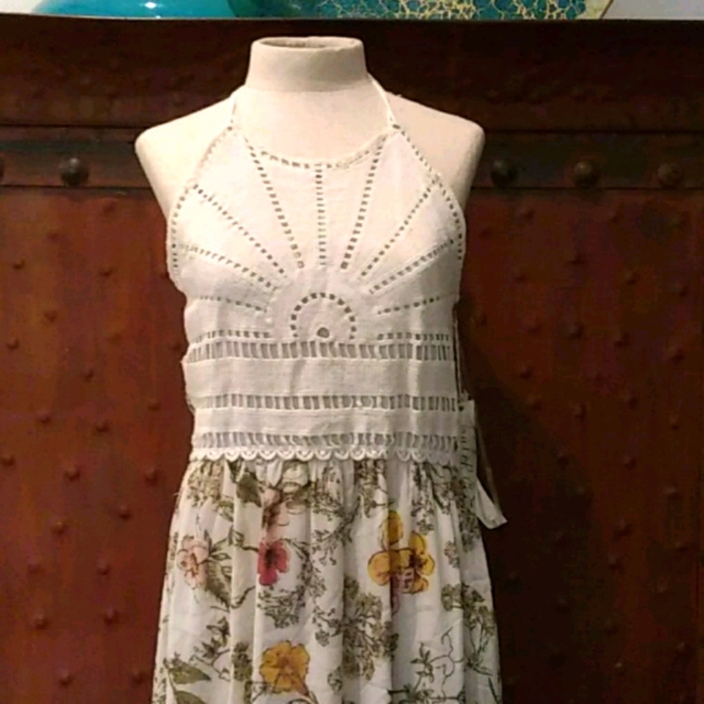 NWT BEAUTIFUL BOHO TAYLOR & SAGE FLORAL MAXI